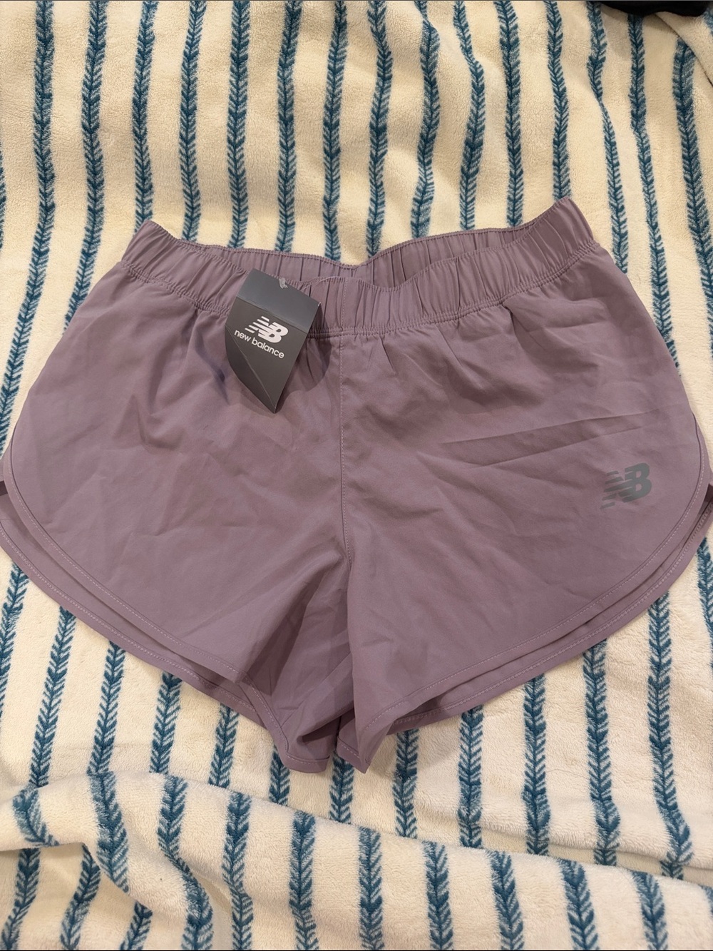 New Balance Women's Mauve Athletic Running Shorts